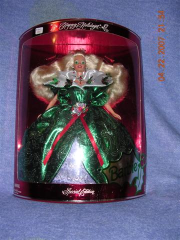 Happy Holiday Barbie 1995